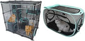 Kitty City Catio Mega Kit and Outdoor Play Kennel with 10' Tunnels, Portable Mesh, Indoor and Outdoor Use