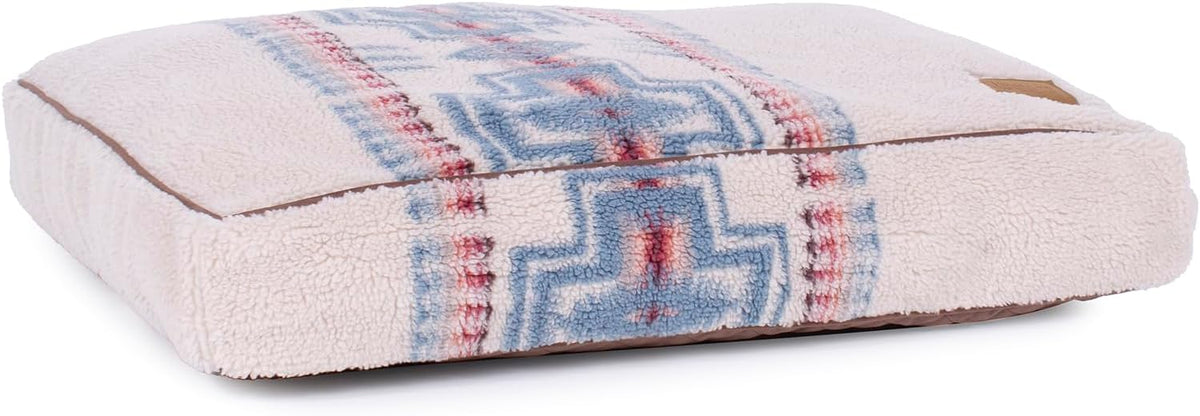 Mountain plaid medium berber rectangle napper bed with faux suede reverse – view 26