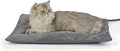 Outdoor Heated Cat Bed, Electric Warming Pad with Adjustable Temperature and Weatherproof Cover
