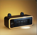 1200W WiFi dog house heater with ambient light inside a pet house