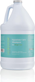 Gallon jug of squalane dog shampoo for drop coats