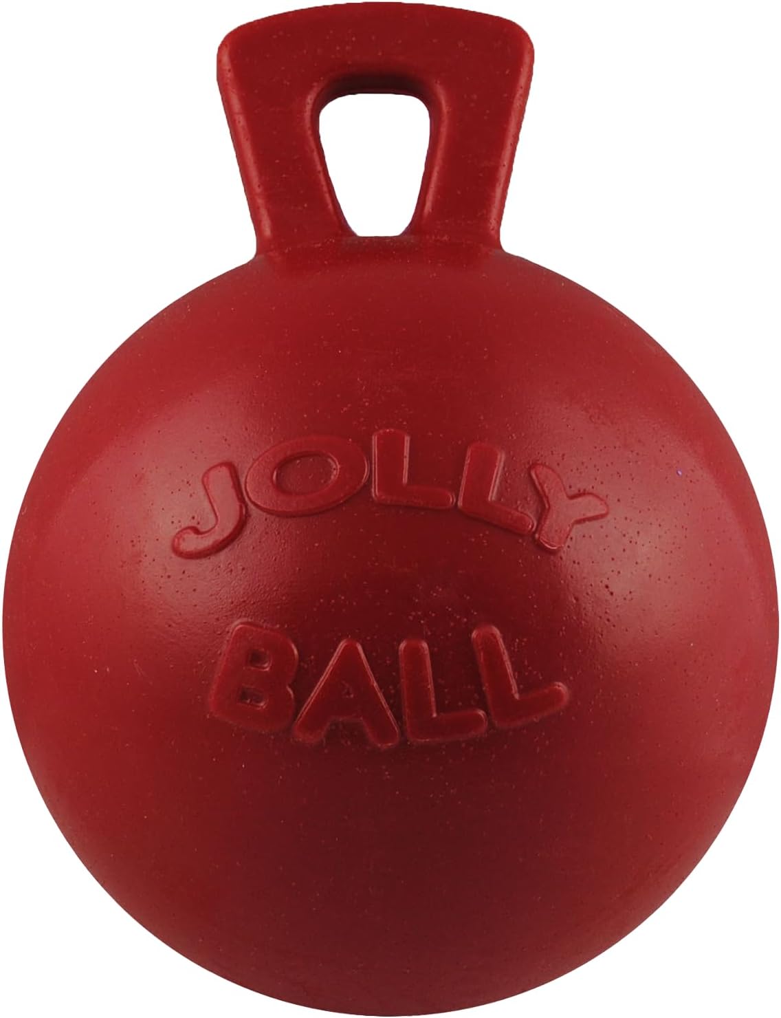 Blue 4.5 inch heavy duty ball dog toy with handle – view 18