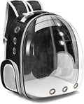 Breathable Cat Backpack Carrier, Space Capsule Style, Small Dog and Cat Travel Bag