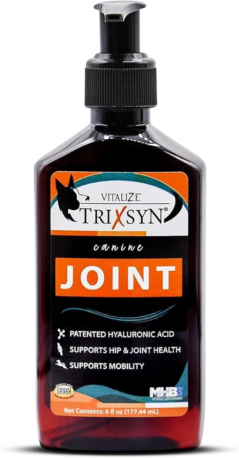 Three 6 fl oz bottles of liquid canine supplement – view 2