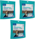 Veggie chews for dogs in a resealable bag