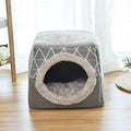 Removable Waterproof Cat Tent Bed Shelter, Warm Kennel Nest, Size L