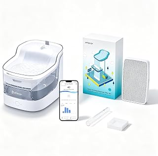 PETGUGU Smart Cat Water Fountain, Automatic Water Dispenser, Plus 1 Filter