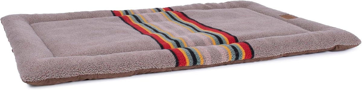 Green heather Berber dog crate pad, X-Large – view 2