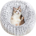 Round Soft Washable Pet Bed Cushion for Dogs and Cats