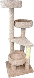 New Cat Condos 4-Level Cat Lounger, Neutral