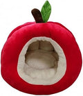 Semi-Enclosed Cat Sleeping Nest with PP Cotton Stuffing and Removable Pad, Style 1, L 50 x 50 cm