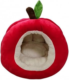 Semi-Enclosed Cat Sleeping Nest with PP Cotton Stuffing and Removable Pad, Style 1, L 50 x 50 cm