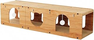Cat Tunnel Scratcher with Scratch Surface, 24x100 cm
