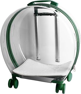 Hard Cat Carrier, Anti-Collision PC Shell Trolley