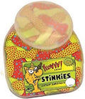 Fish bowl filled with 51 fish-shaped catnip cat toys
