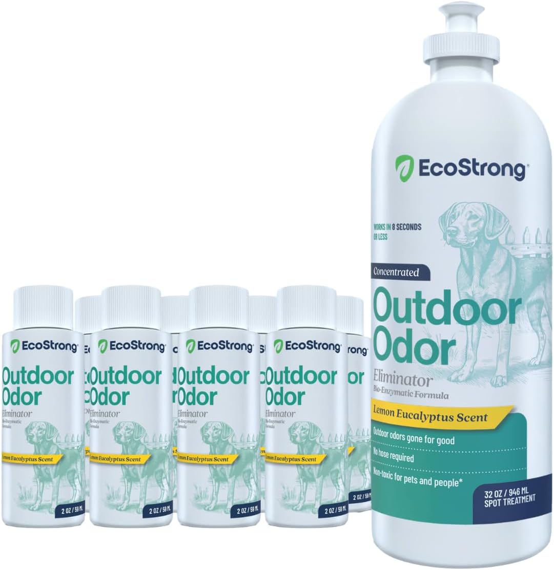 Four 128 oz jugs of outdoor pet odor eliminator enzyme cleaner – view 5