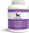8 lb container of collagen gelatin protein powder for dogs