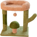 Cat Activity Center with Activity Perch, Scratch-Resistant, Space-Saving