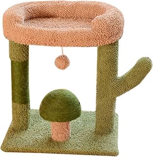 Cat Activity Center with Activity Perch, Scratch-Resistant, Space-Saving