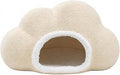 Semi-Enclosed Warm Cat House with Sisal Scratching Surface, for Napping