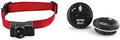 Wireless containment receiver collar with replacement batteries