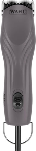 Purple corded two-speed pet grooming clipper