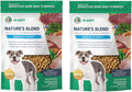Two 16 oz bags of sensitivity formula freeze-dried raw dog food