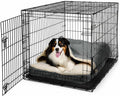 Hot Fudge hooded cave dog bed sized 35 by 22 inches for a crate – view 4