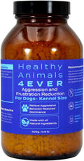 Kennel size container of homeopathic calming tablets for dogs