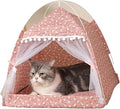Pet Tent Bed for Small Dogs and Cats, Style E, Large