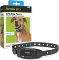 GPS wireless dog fence with circular boundary
