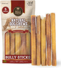 Pile of 6 inch odor-free beef pizzle chews for dogs – view 2