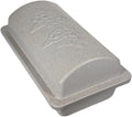 27 inch large economy fauxcrete pet casket shell – view 2