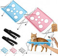 Foldable Pet Grooming Hammock and Bath Stand for Small Dogs and Cats