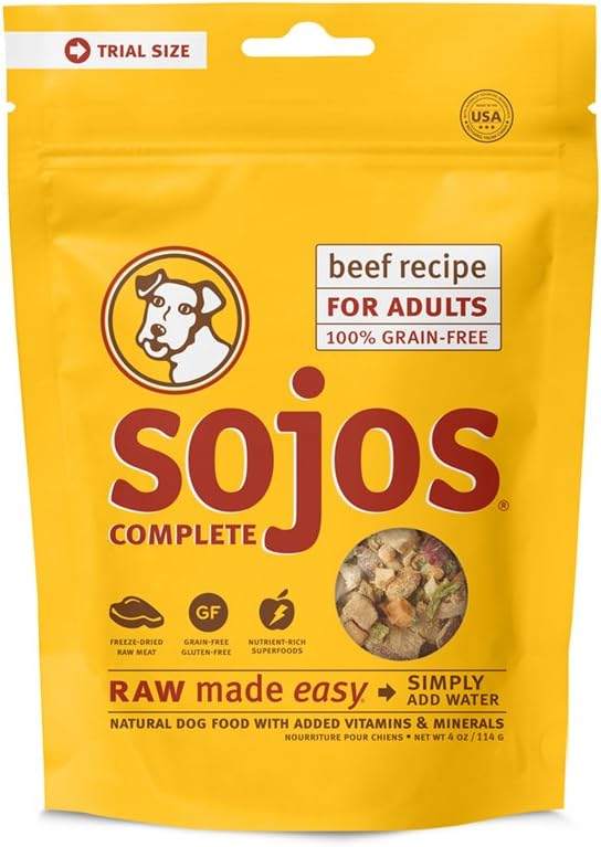 8 lb bag of grain-free freeze-dried turkey raw dog food mix – view 3