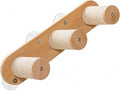 Suction Cat Climber Tree with Climbing Rope, Wooden, Style B
