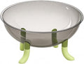Raised Cat Bed with Transparent Sleeping Chamber and Legs, Ventilated, Easy to clean, for Sunny Corners