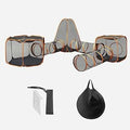 Foldable Pop-Up Cat Tunnel Playpen Set for Outdoor Cats