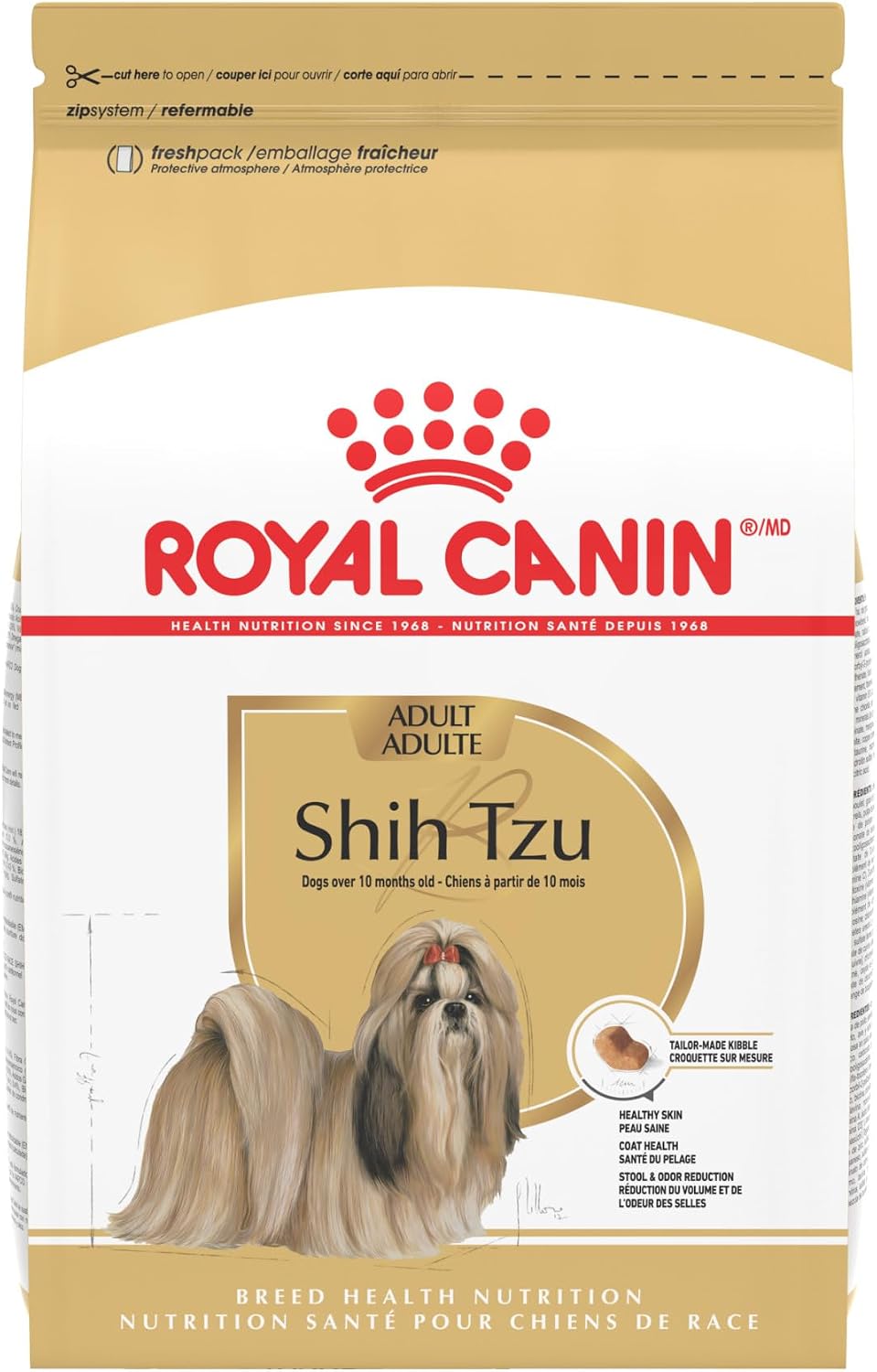 30 lb bag of Shih Tzu adult dry dog food