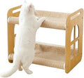 Double Cat Bed with Sisal Pad, 2-Layer, Breathable, Large