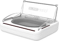 Sealed pet bowl with motion-activated automatic lid