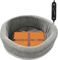 Heated Cat Bed, 5V USB Electric Warming Cushion with Timer