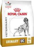 18 lb bag of veterinary urinary diet dry dog food