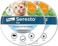 Seresto 8-Month Flea & Tick Collar for Cats & Kittens, 2 Count