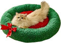 Christmas Thickened Semi-Closed Pet Nest