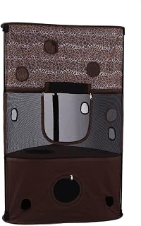 Triangular Collapsible 3-Story Cat Tent, Kitten House