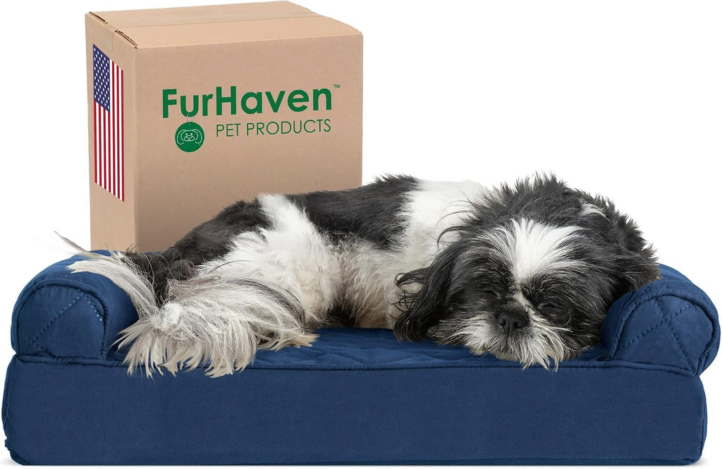 Boulder gray cooling gel sofa dog bed for large dogs, 53 x 40 inches – view 2