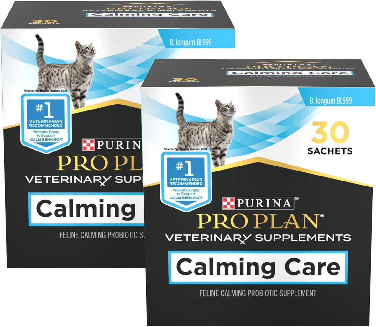 Three boxes of cat probiotic powder sachets with B. longum BL999 – view 6