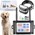 Wireless dog fence transmitter with three rechargeable training collars – view 2