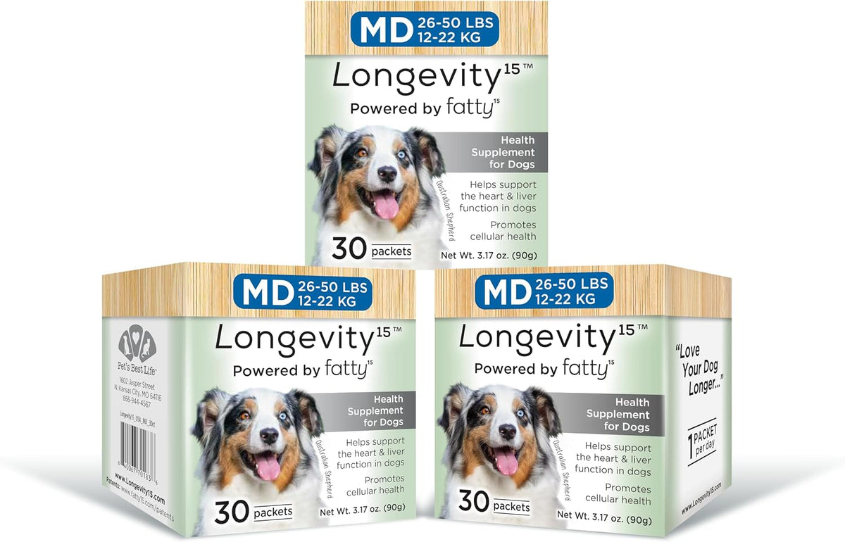 Three packs of C15:0 fatty acid supplement for extra small dogs – view 5
